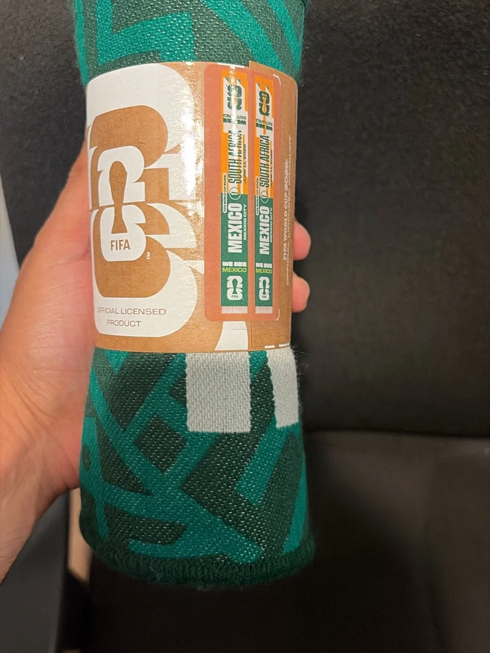 FIFA World Cup 2026 Opener Match Mexico vs. South Africa Matchup Scarf